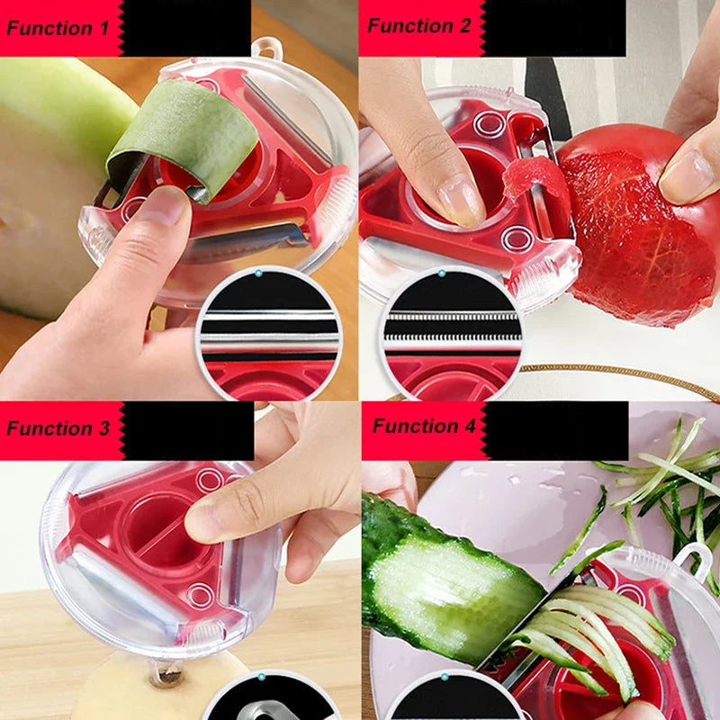 3 IN 1 Vegetable Peeler Shredder