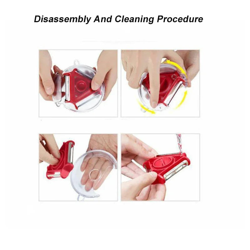 3 IN 1 Vegetable Peeler Shredder
